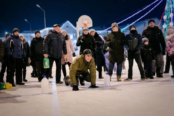 Балтачта керлинг уйныйлар (фоторепортаж)