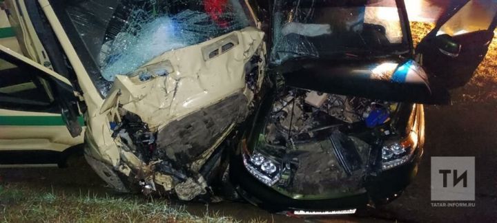Фаҗига: юл-транспорт һәлакәтендә автомобиль йөртүчесе һәлак булган (+фото)