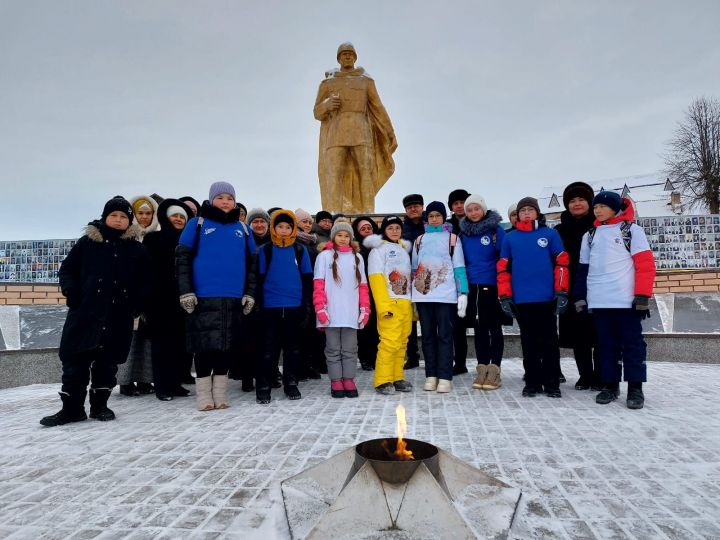 Балтачта “Батырлар аллеясы”нда  геройларны искә алдылар (+фото, видео)