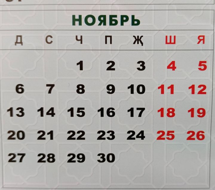 Калык огазеяськон нунал-а яке 7 ноябрь-а?