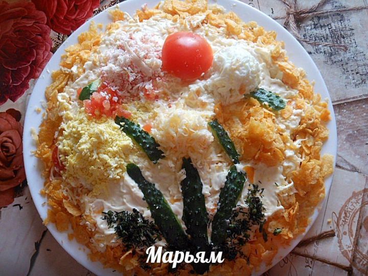 Тәмле салат рецепты