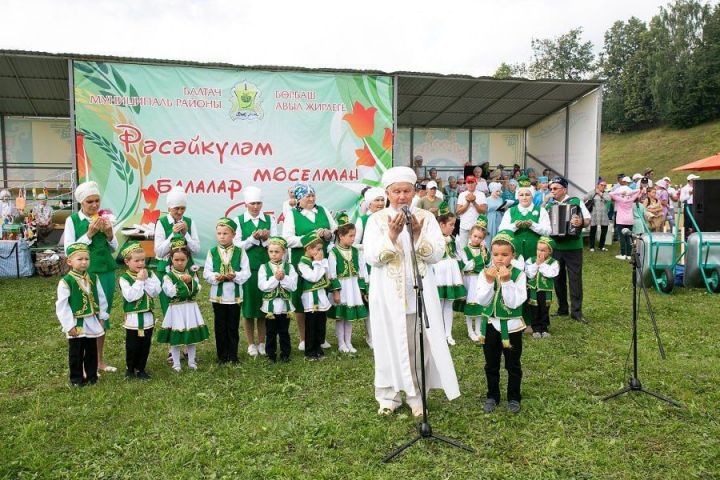 16 июльдә Бөрбаш авылында  мөселман балалар Сабан туе узачак