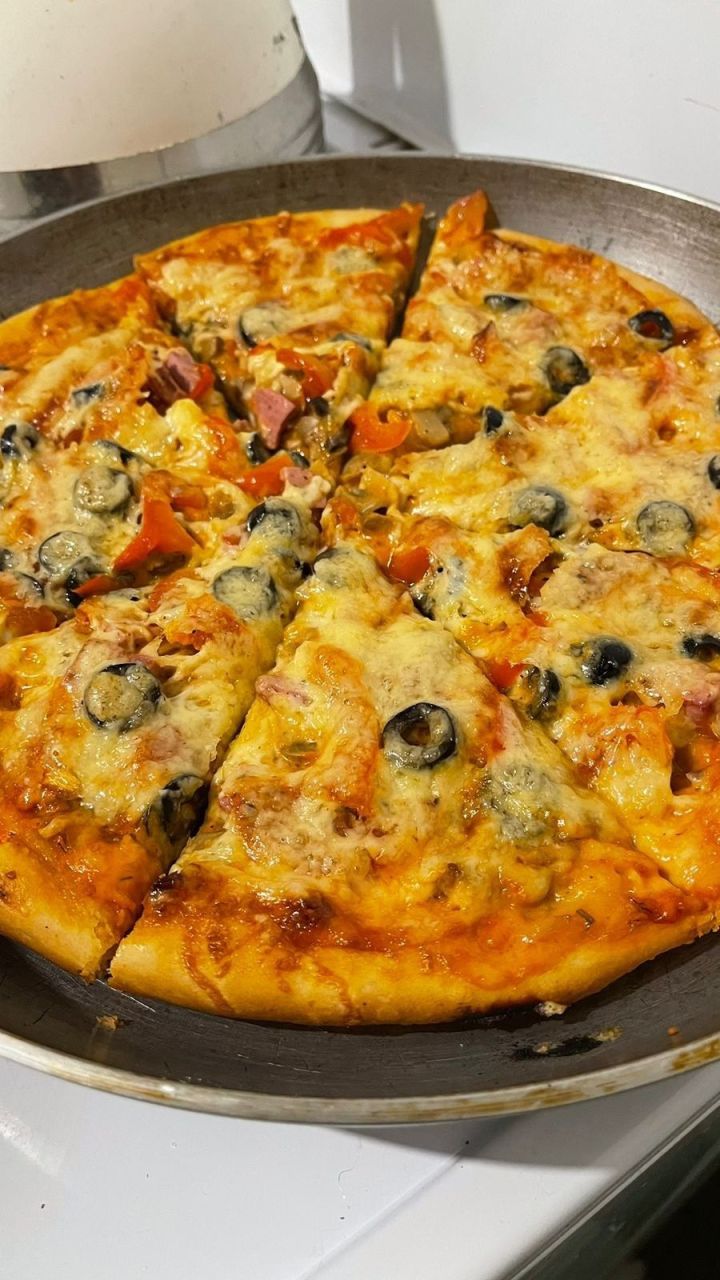 Телеңне йотарлык тәмле Пицца рецепты
