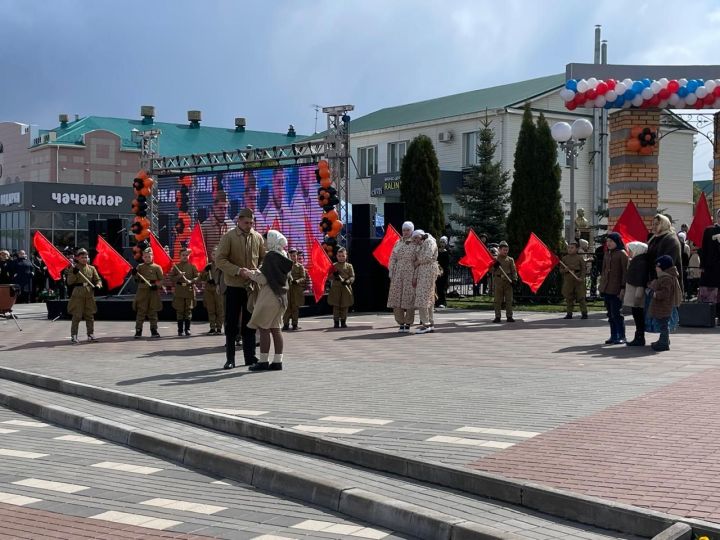 Балтачта үткән Җиңү бәйрәме күңелләрдә озак сакланыр (фоторепортаж)