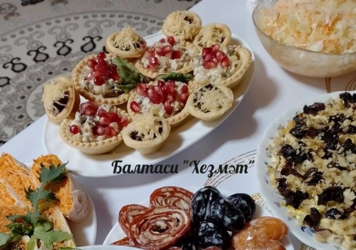 Тәмле тарталеткалар рецепты
