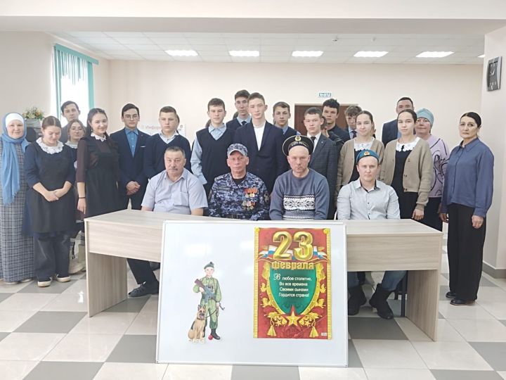 Бөрбаш авыл китапханәсендә матур очрашу узды