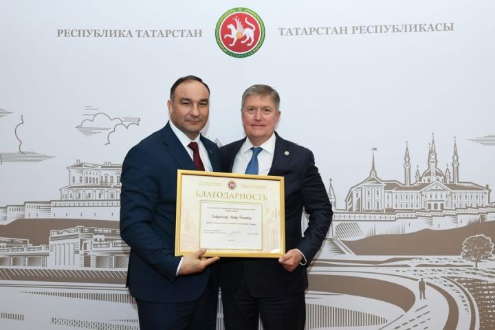 Райондашыбыз Министрлар Кабинетының Рәхмәт хатына лаек булды