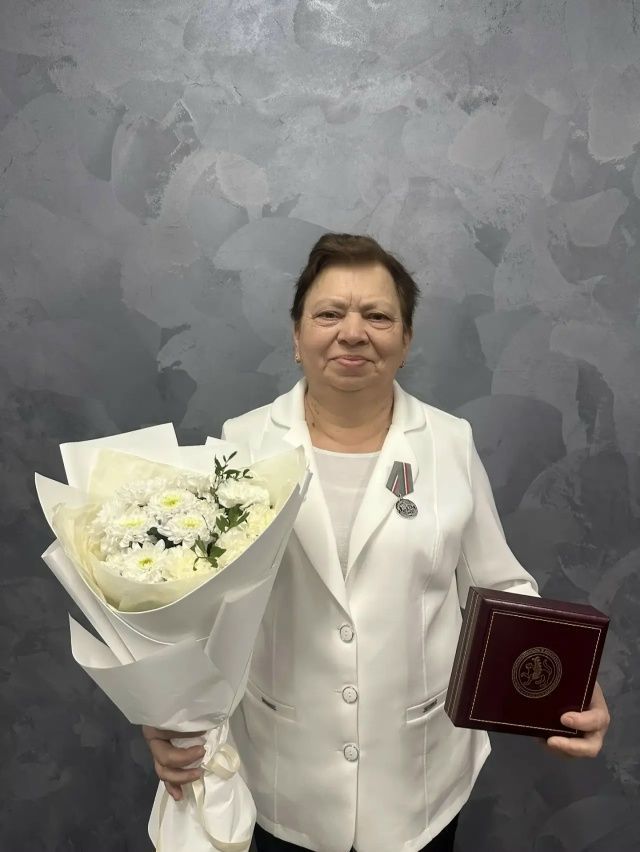 Фәридә Чуртанова «Фидакарь хезмәте» өчен медале белән бүләкләнде. Котлыйбыз!