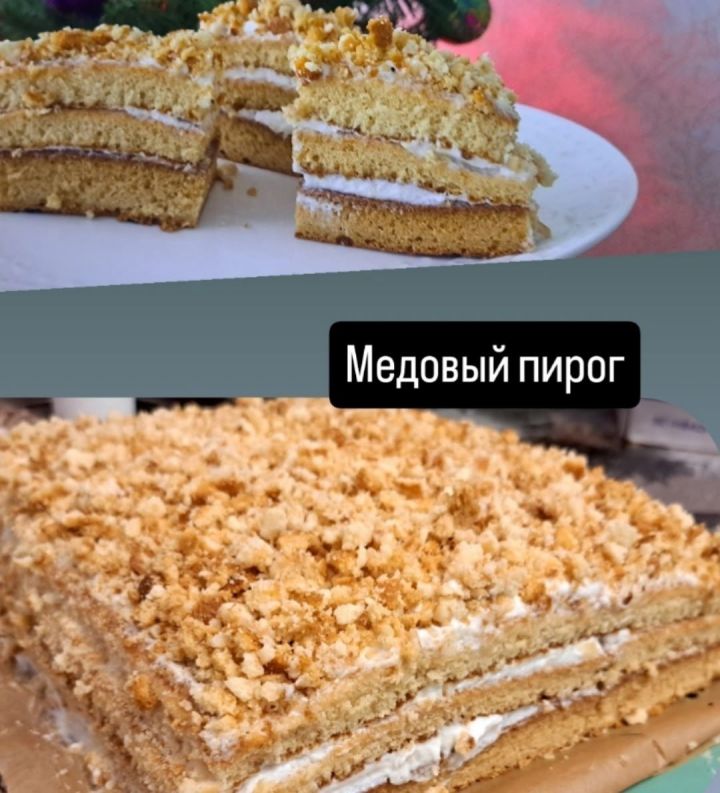 Лилия Әскаровадан бик җайлы һәм тәмле торт рецепты