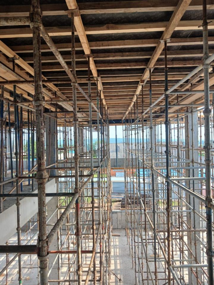 Арча аграр-сәнәгать көллиятенең икенче филиалында яңа уку бинасы төзелеше тулы көченә бара