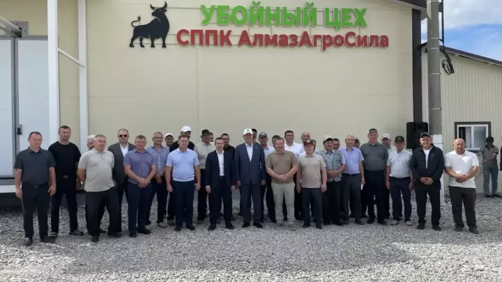 Куныр авылында 45 млн сумга төшкән заманча сугым цехы ачылды