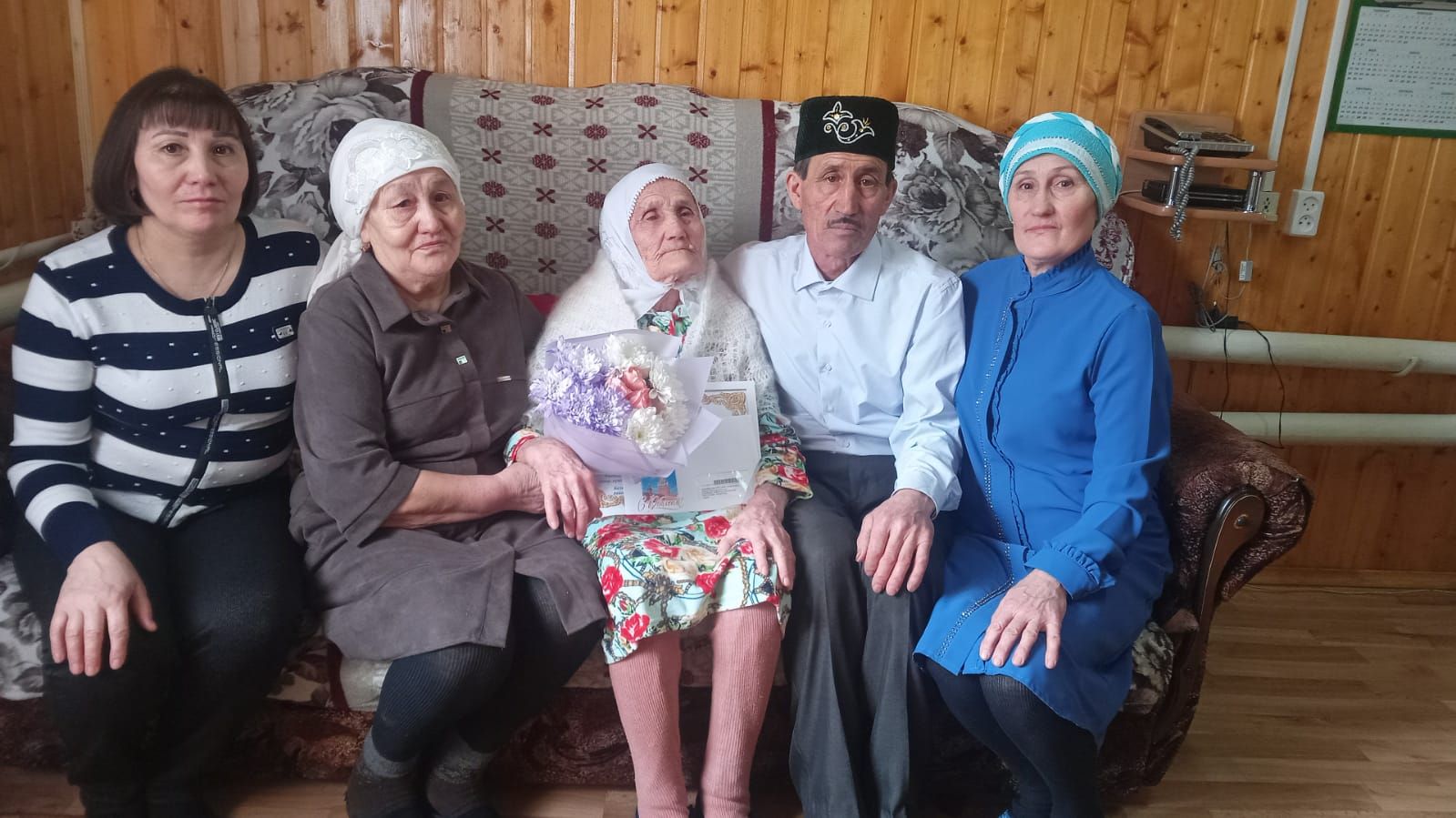 Бүген Бөрбаш авылында яшәүче Шәяхмәтова Кристина Романовнага 95 яшь тулды (фото, видео)