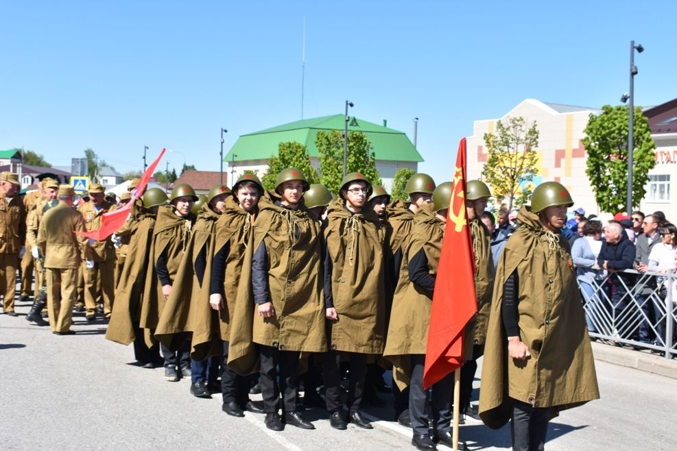 Балтачта узган Җиңү парадыннан фоторепортаж