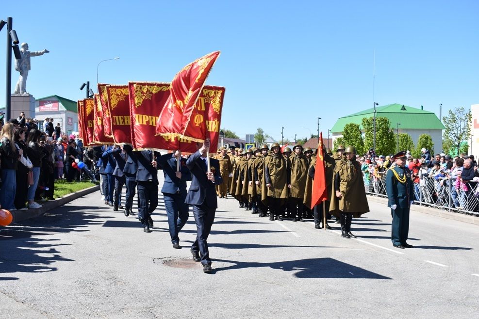 Балтачта узган Җиңү парадыннан фоторепортаж