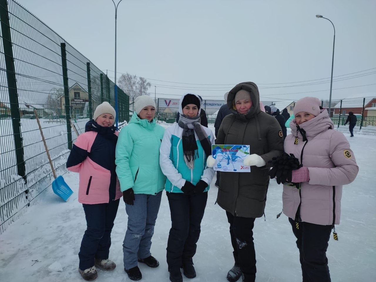 Балтачта керлинг уенының өченче зона этабы узды (фото)