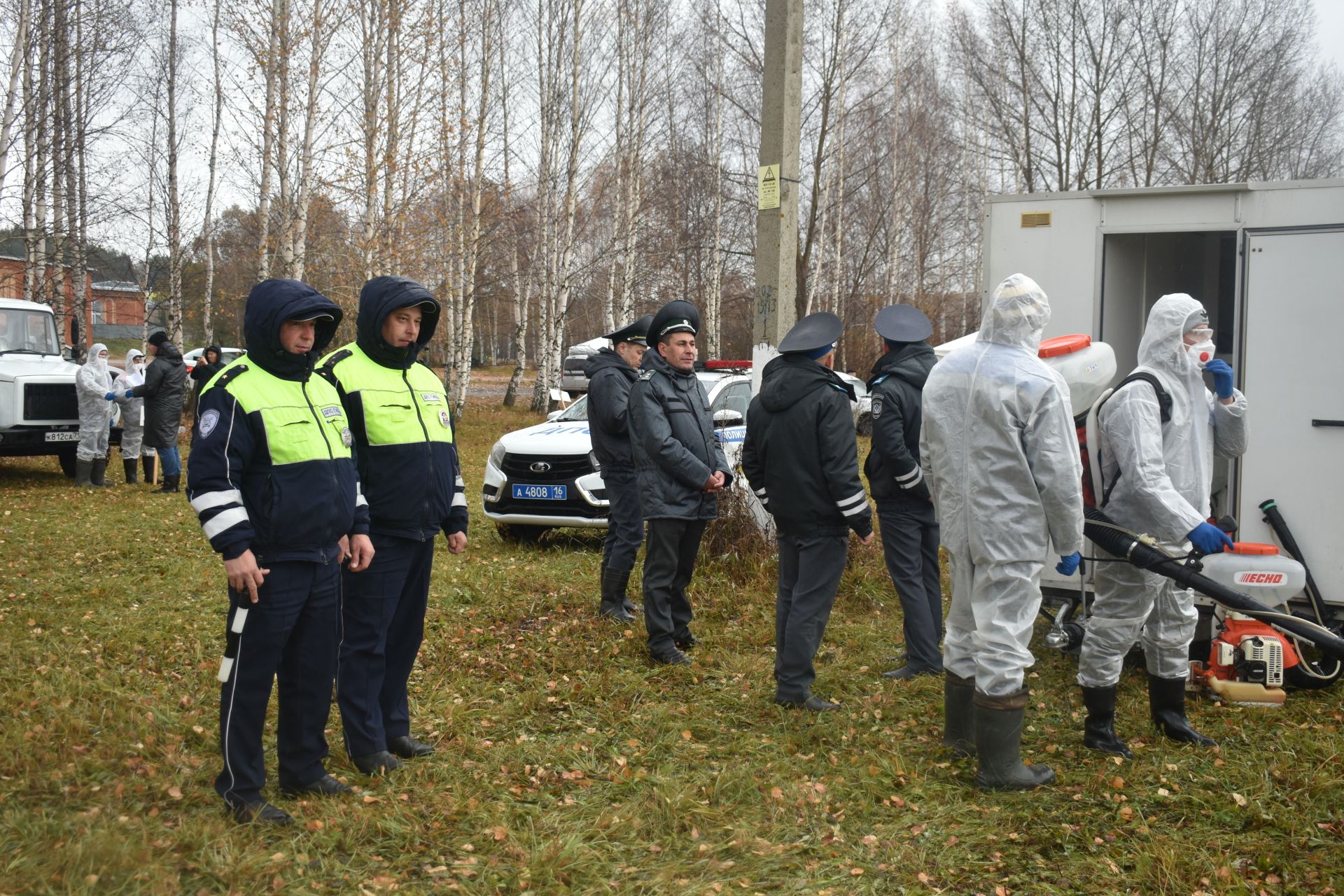 Балтачта кош гриппының таралуын бетерү буенча төбәкара өйрәнүләр узды (фото)