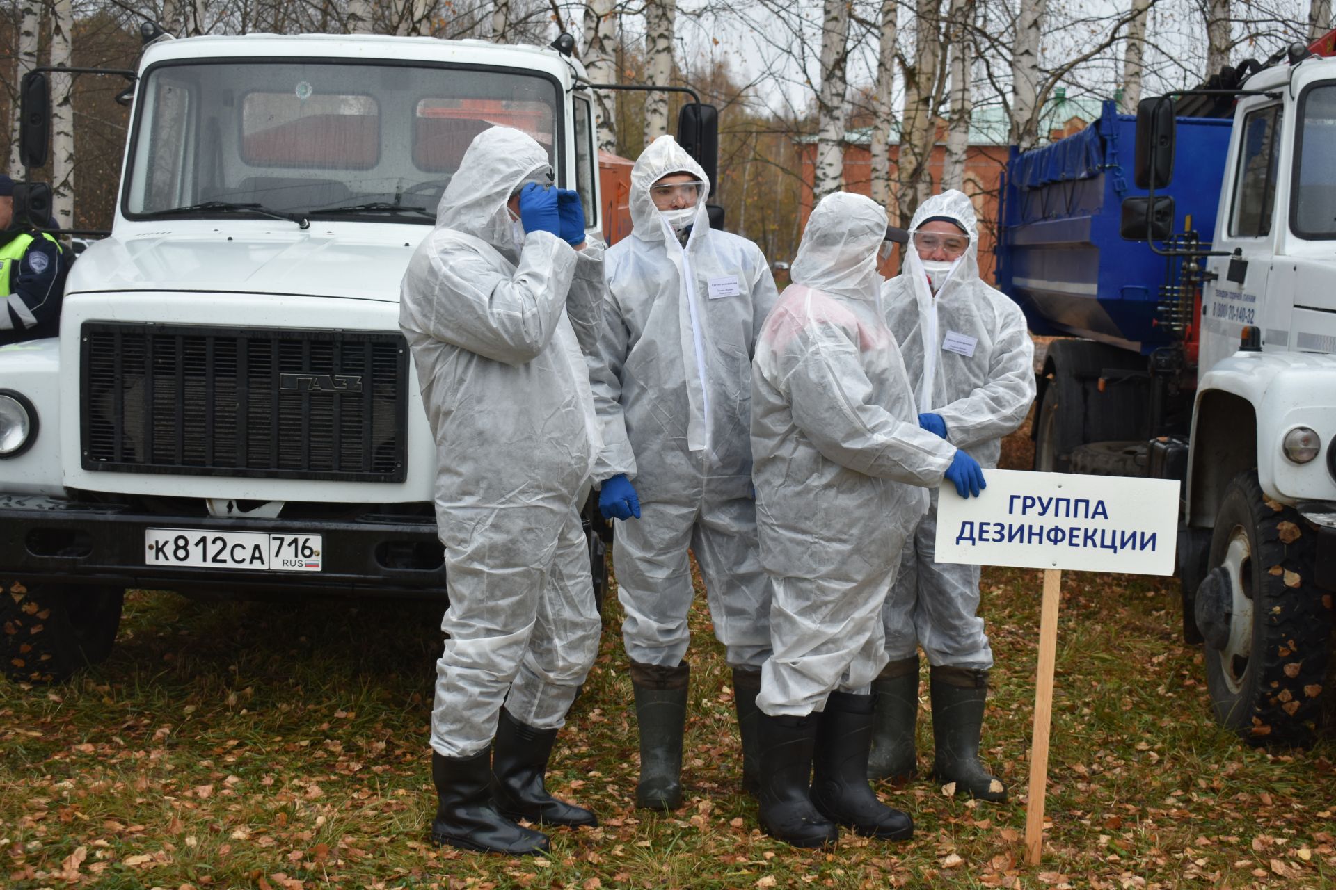 Балтачта кош гриппының таралуын бетерү буенча төбәкара өйрәнүләр узды (фото)