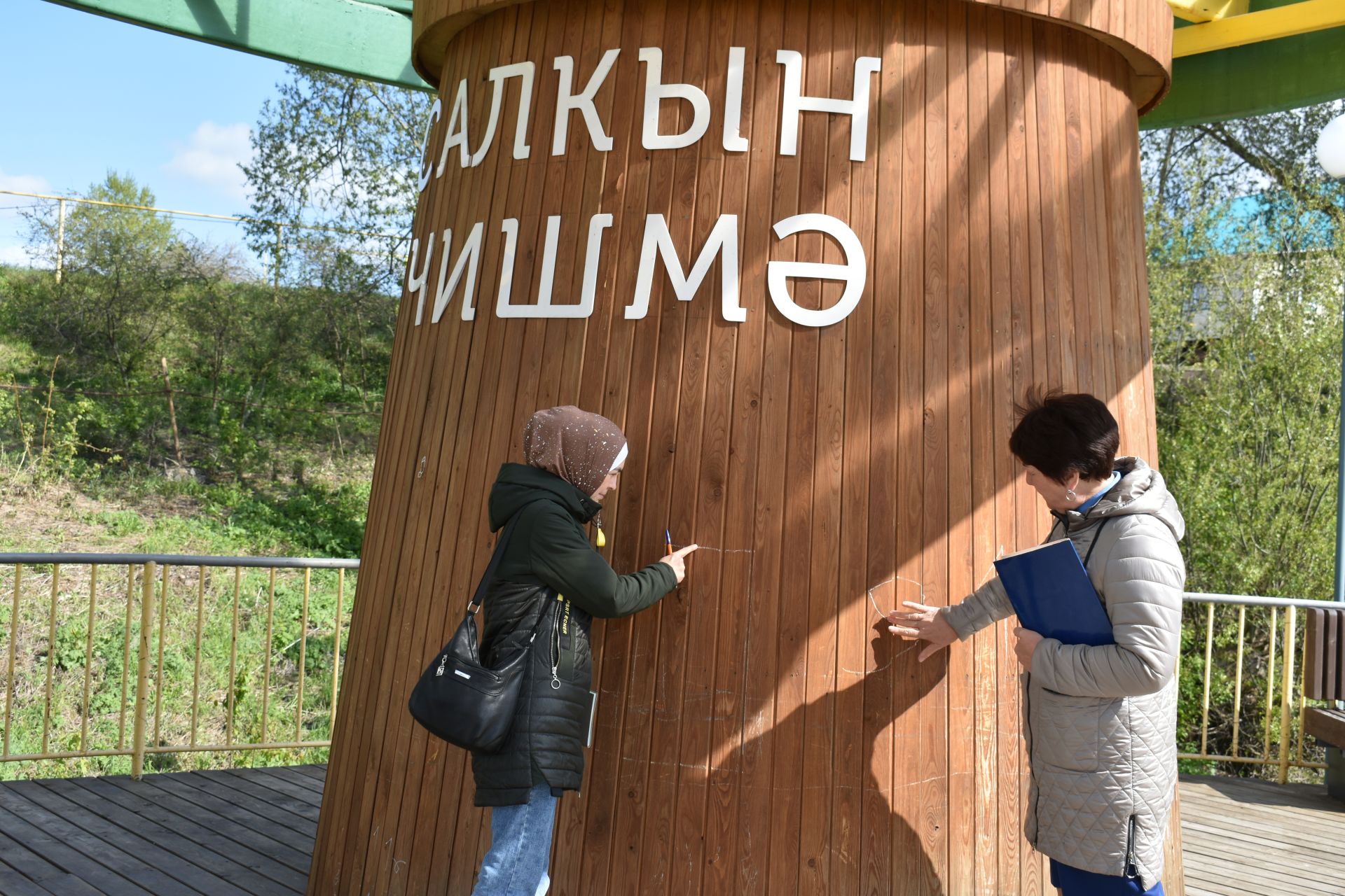 Балтач паркларында вандаллык очраклары (+ бик күп фото)