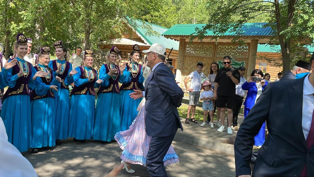 Ямьле булып гөрләп тора Балтачта Сабантуйлар (фото)