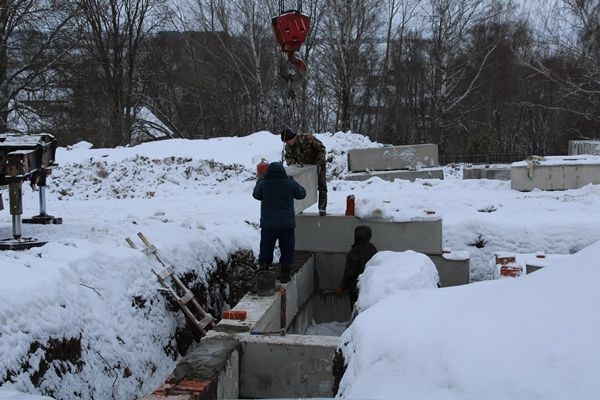 Бүген Түнтәр авылында кызлар өчен салыначак мәдрәсәгә нигез ташы салынды