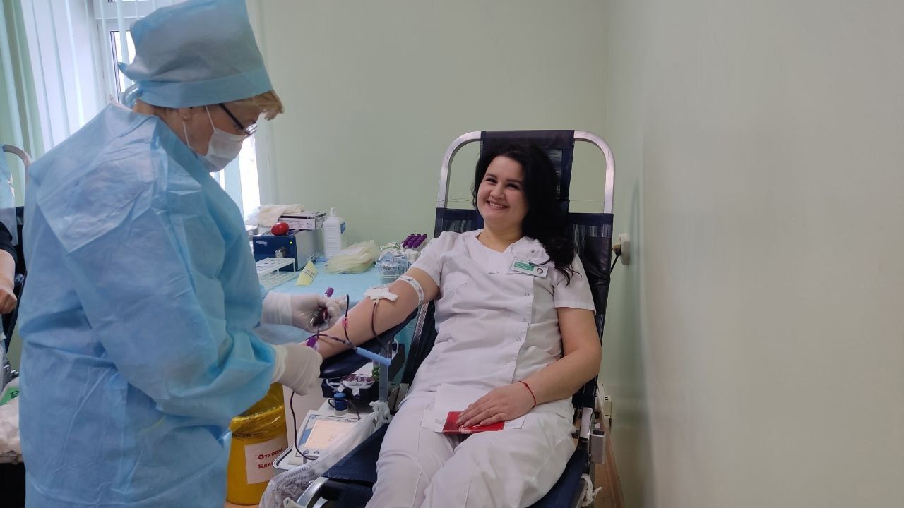 Балтачта бүген 81 кеше 41 литрдан артык кан тапшырган