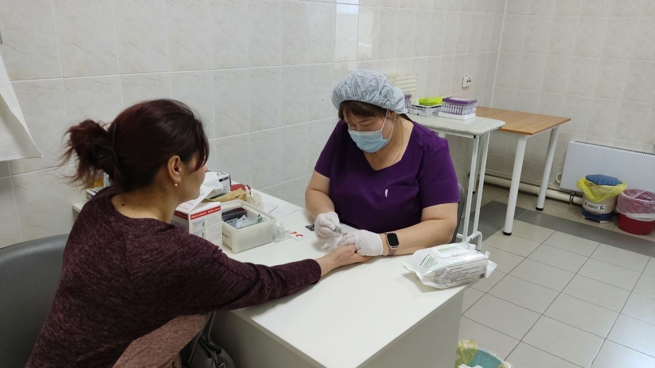 Балтачта бүген 81 кеше 41 литрдан артык кан тапшырган