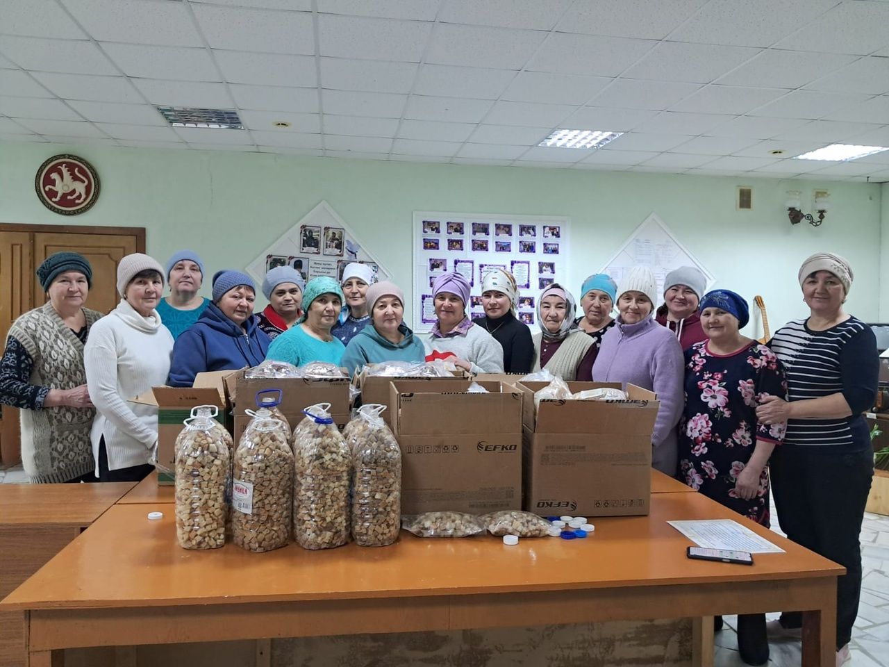 Орда солдатларга тагын 1300 порция коры аш әзерләгәннәр