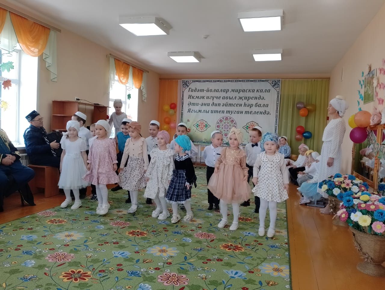 Бөрбаш балалар бакчасында Өлкәннәр көне узды
