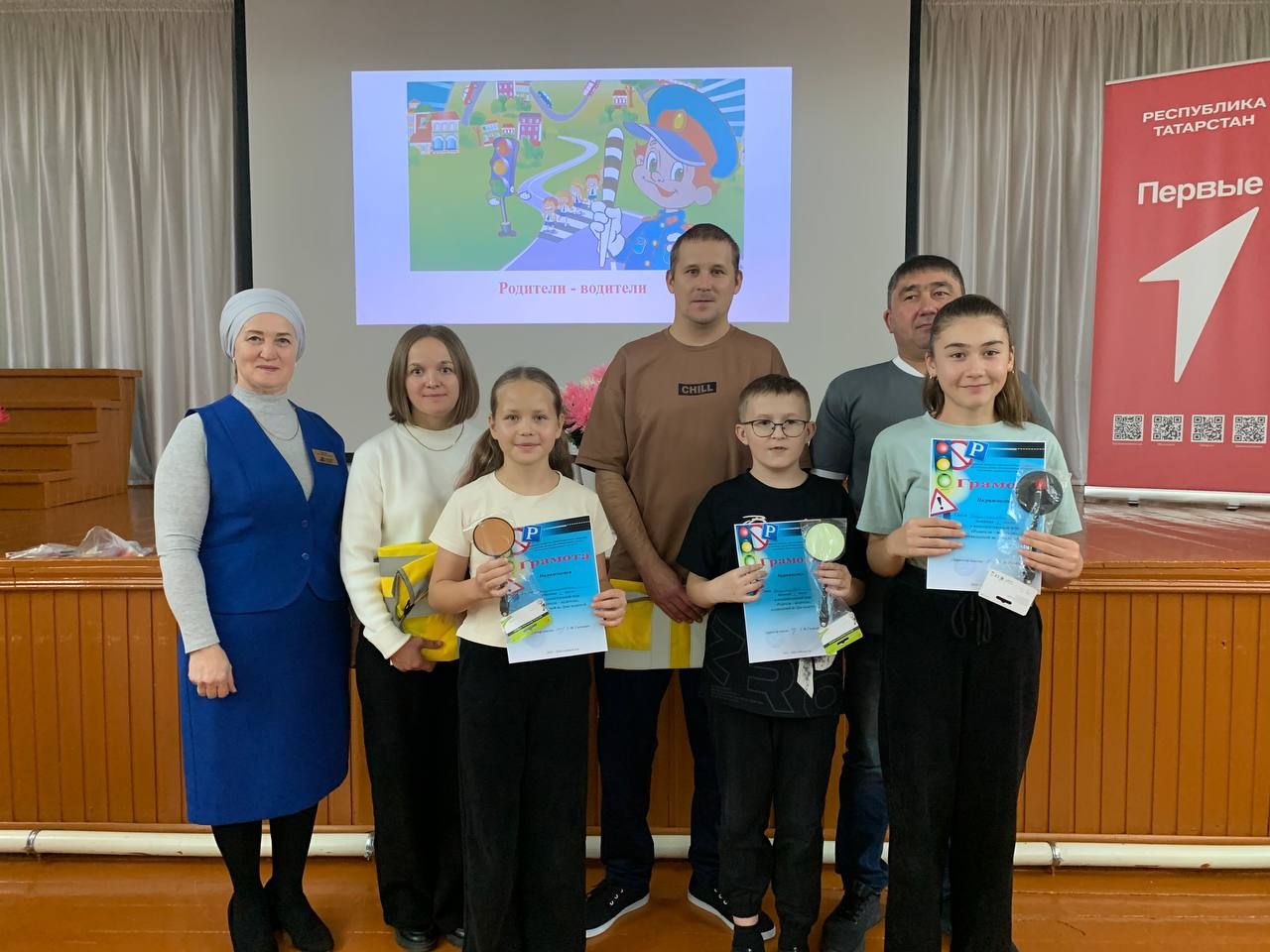 Балтач мәктәбендә «Әтиләр-машина йөртүчеләр» дигән чара узды