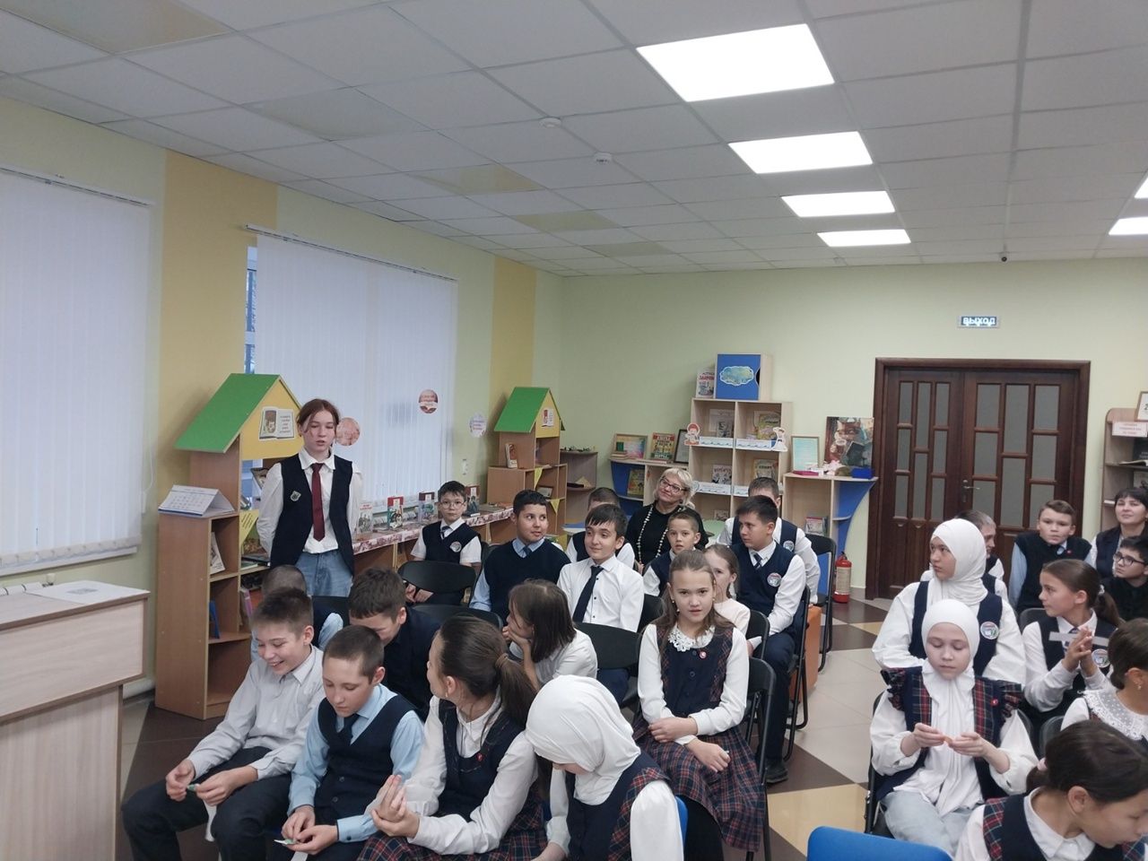 Балтач үзәк балалар китапханәсендә «Дуслык куя канатлар» дип аталган очрашу кичәсе үтте
