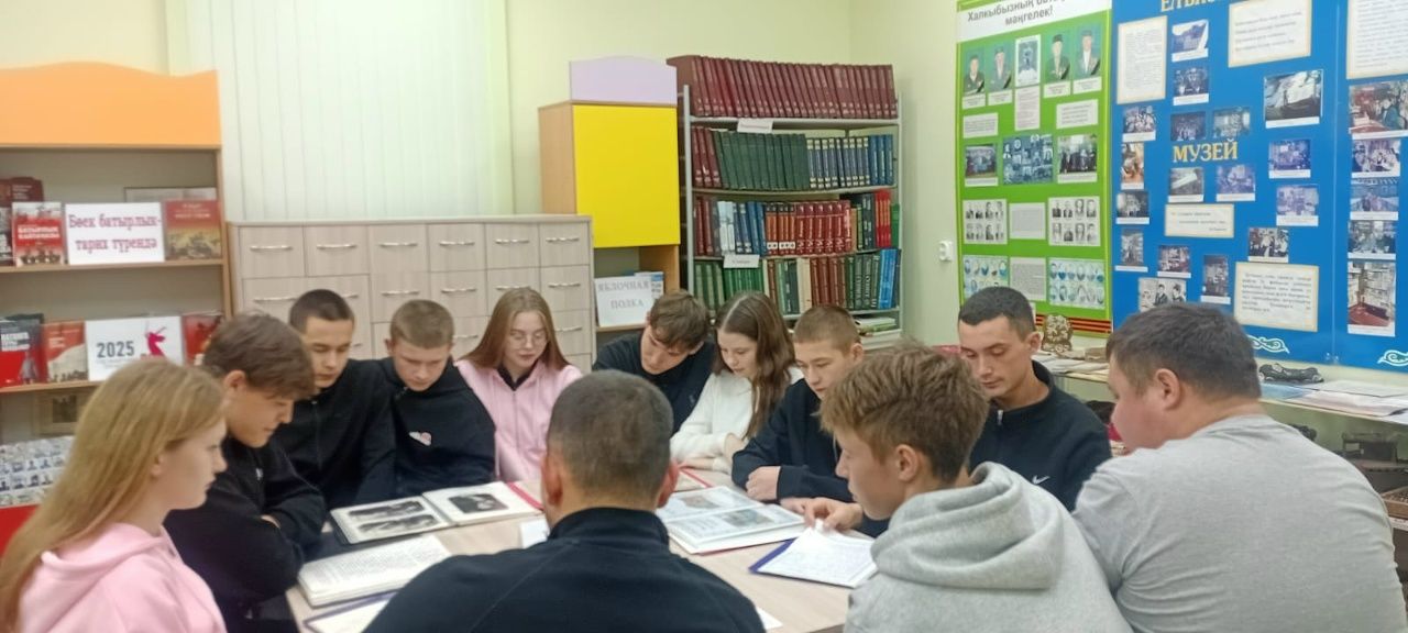 Борнак яшьләре авыл тарихын өйрәнгән