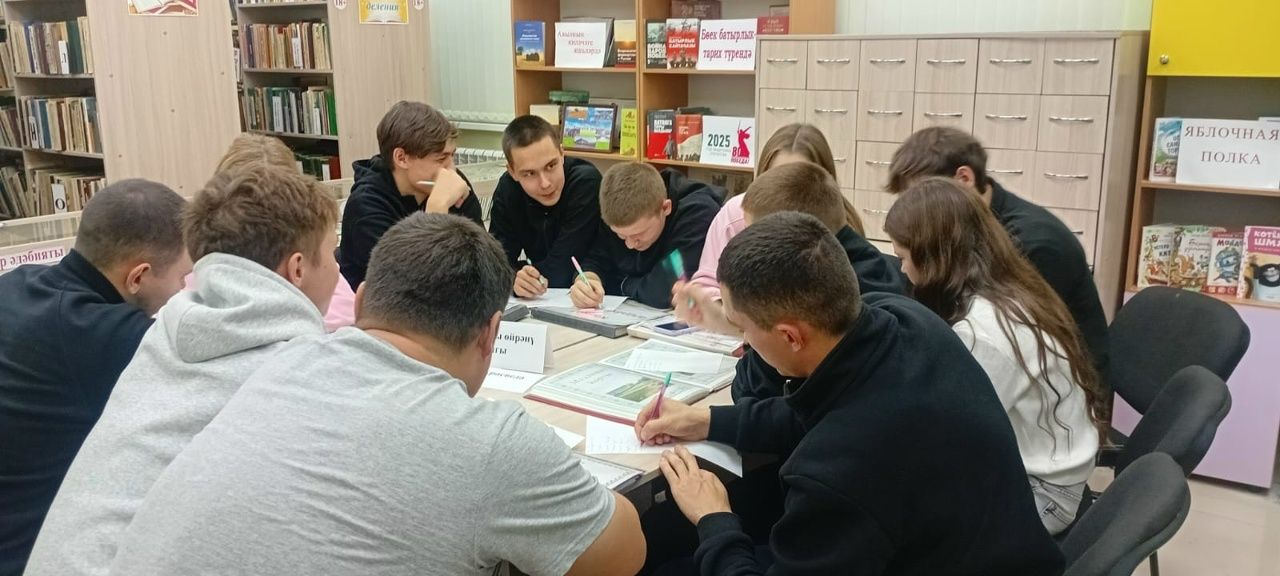 Борнак яшьләре авыл тарихын өйрәнгән