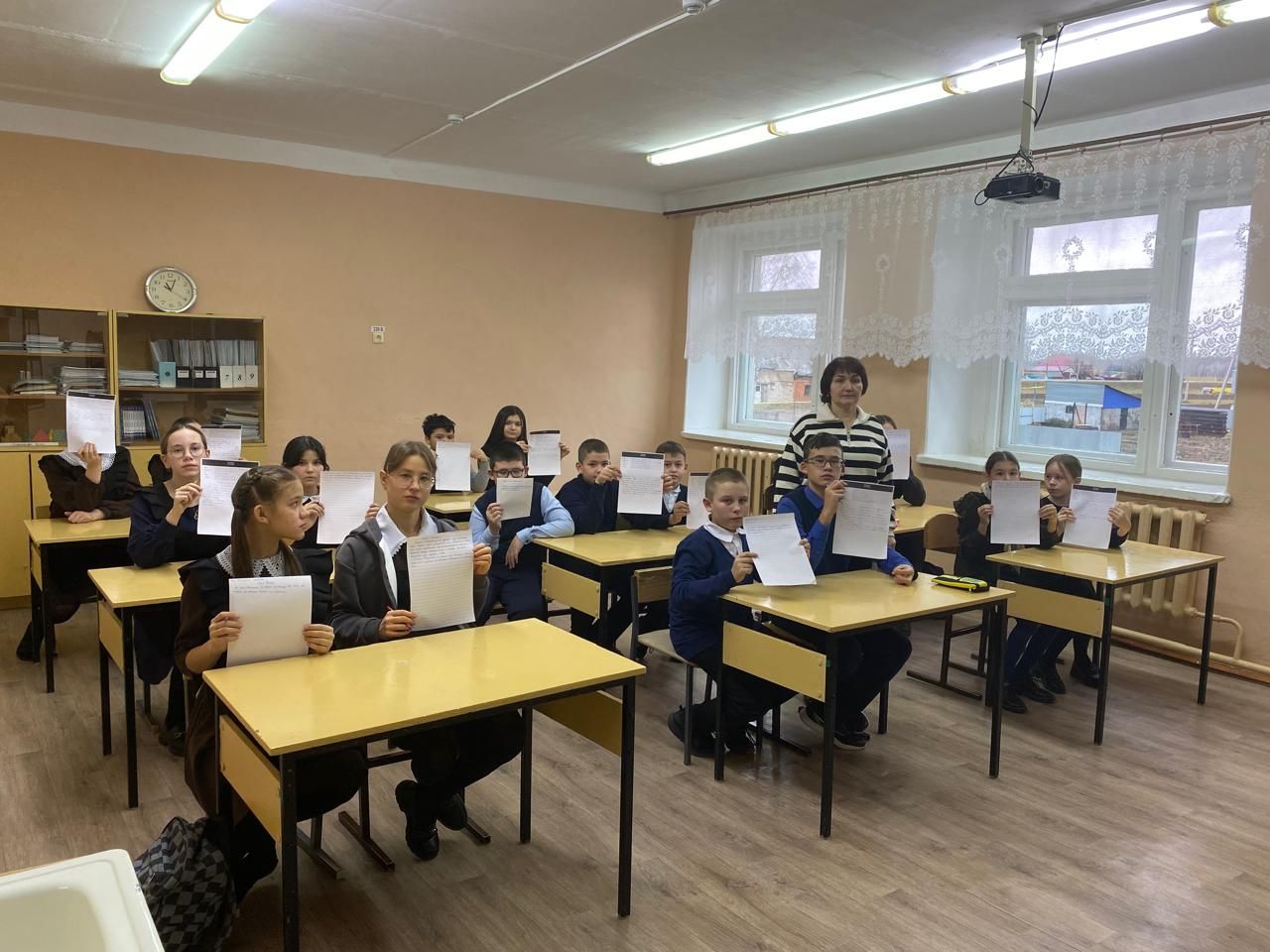 Балтачлылар «Татарча диктант» акциясенә кушылды