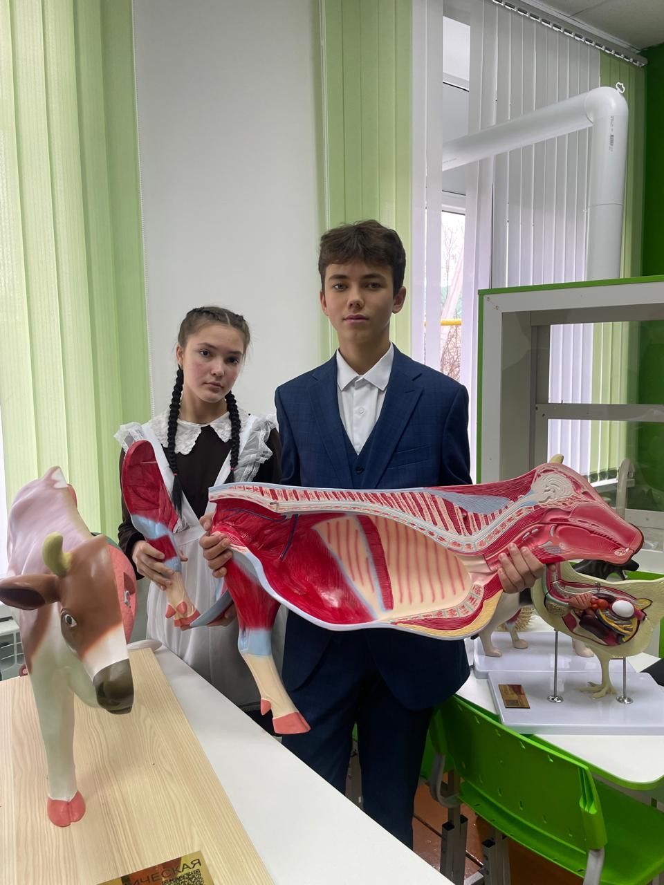 Салавыч күппрофильле лицеенда рәсми рәвештә агросыйныф ачылды