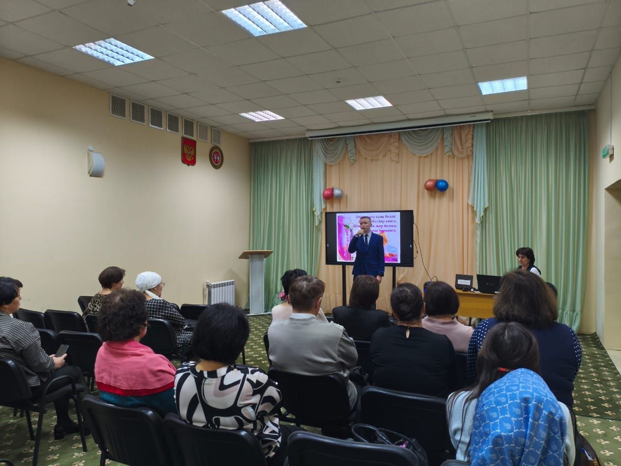 Бөрбаш мәктәбендә район семинары узды