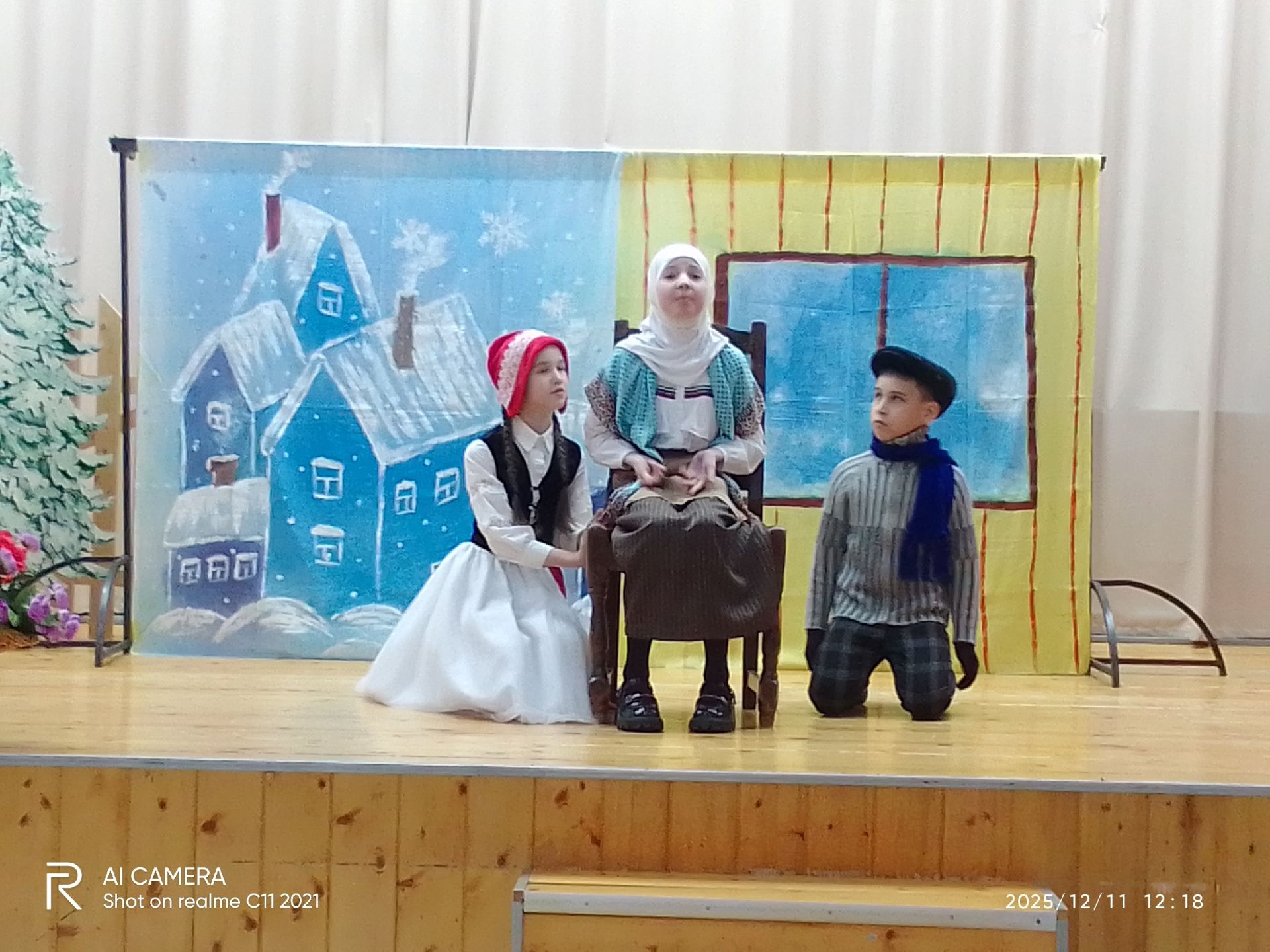 Балтач гимназиясенә «Снежная королева» килде
