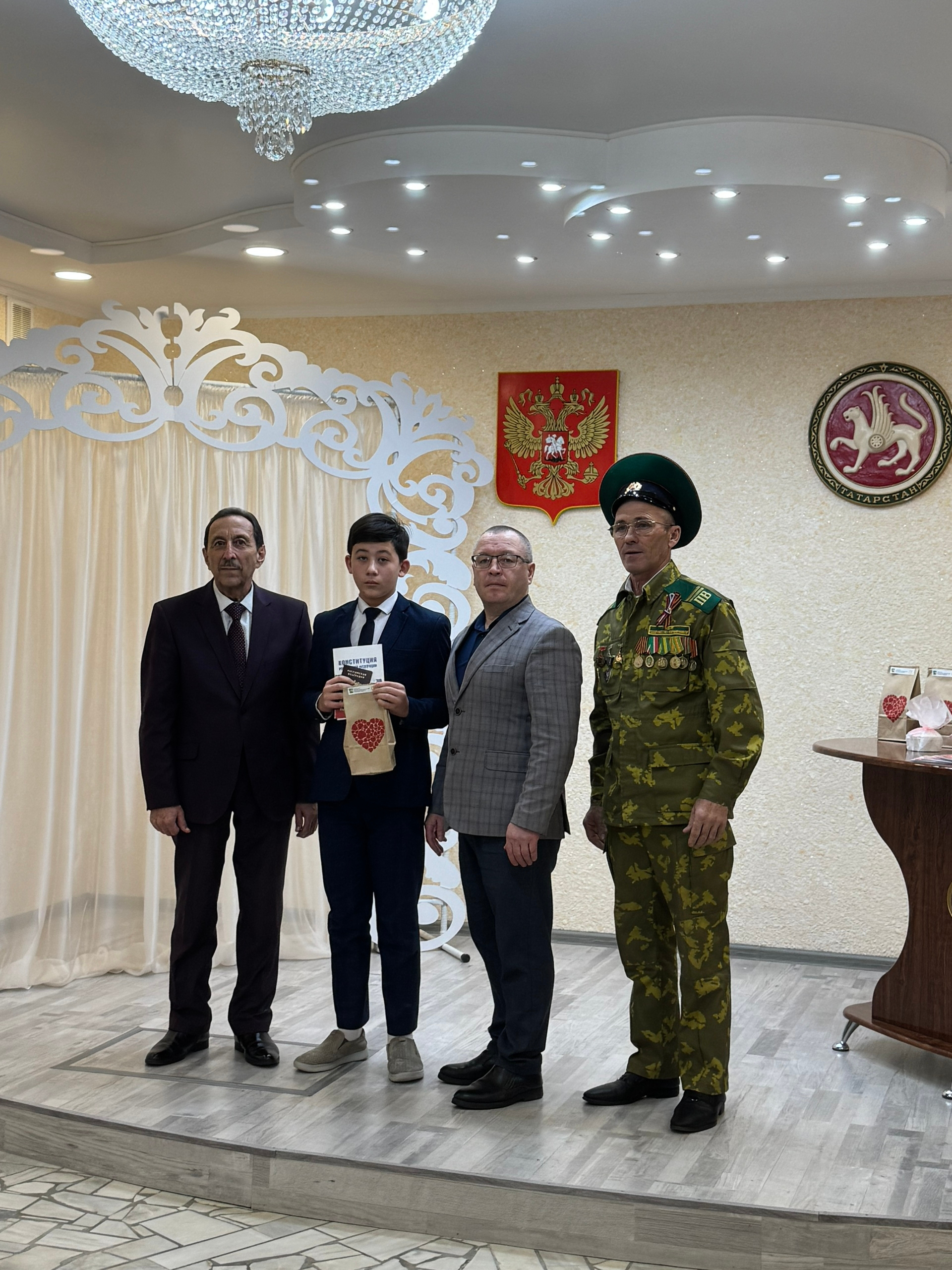 Яшь балтачлылар паспорт алдылар