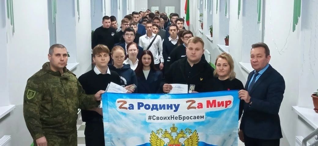 Арча аграр-сәнәгать һөнәр көллиятенең икенче филиалы егетләрен хәрбиләр бүләкләде