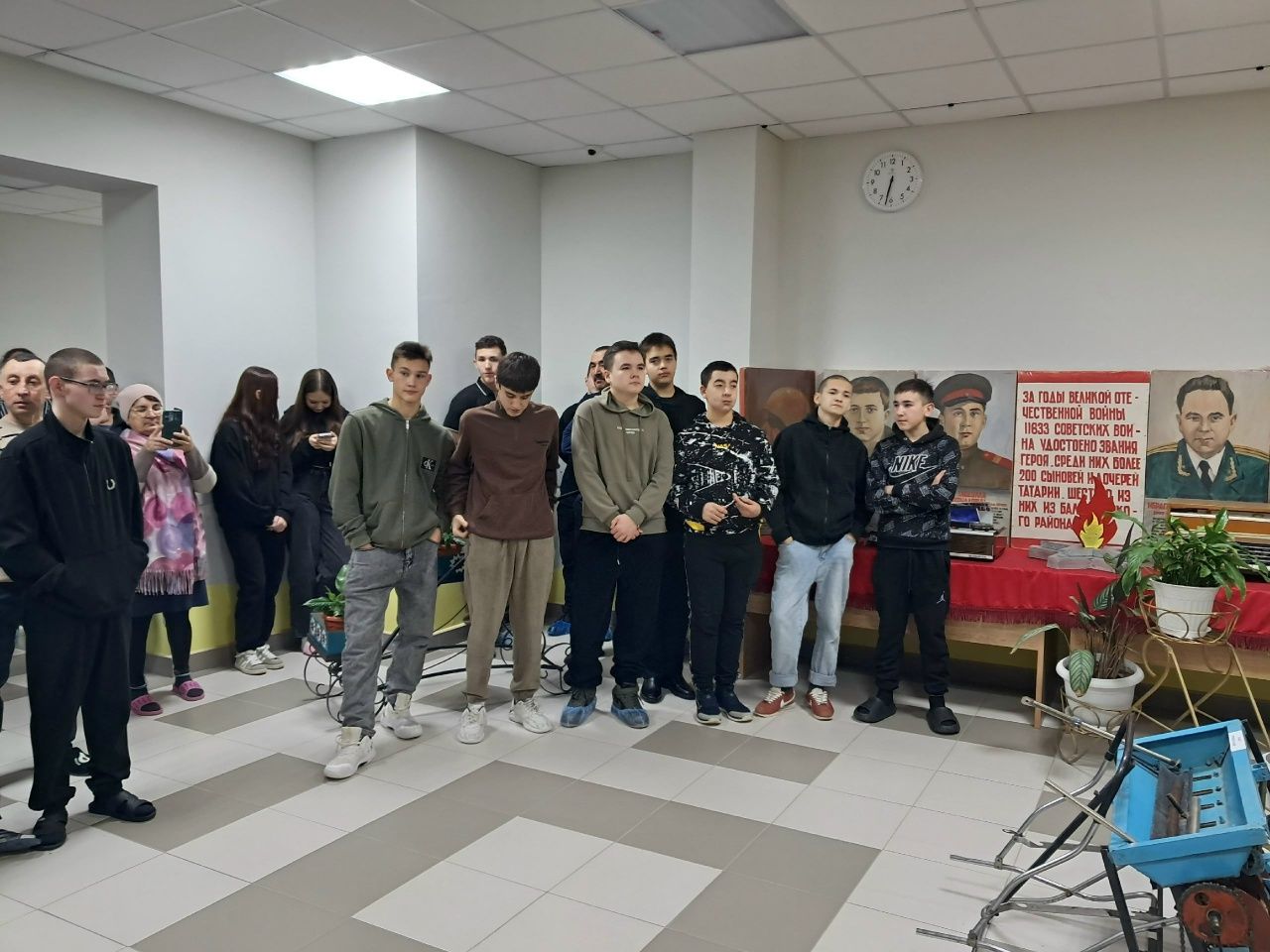 Арча аграр-сәнәгать һөнәр көллиятенең 2нче филиалында укучылар, ата-аналары кунакта булды