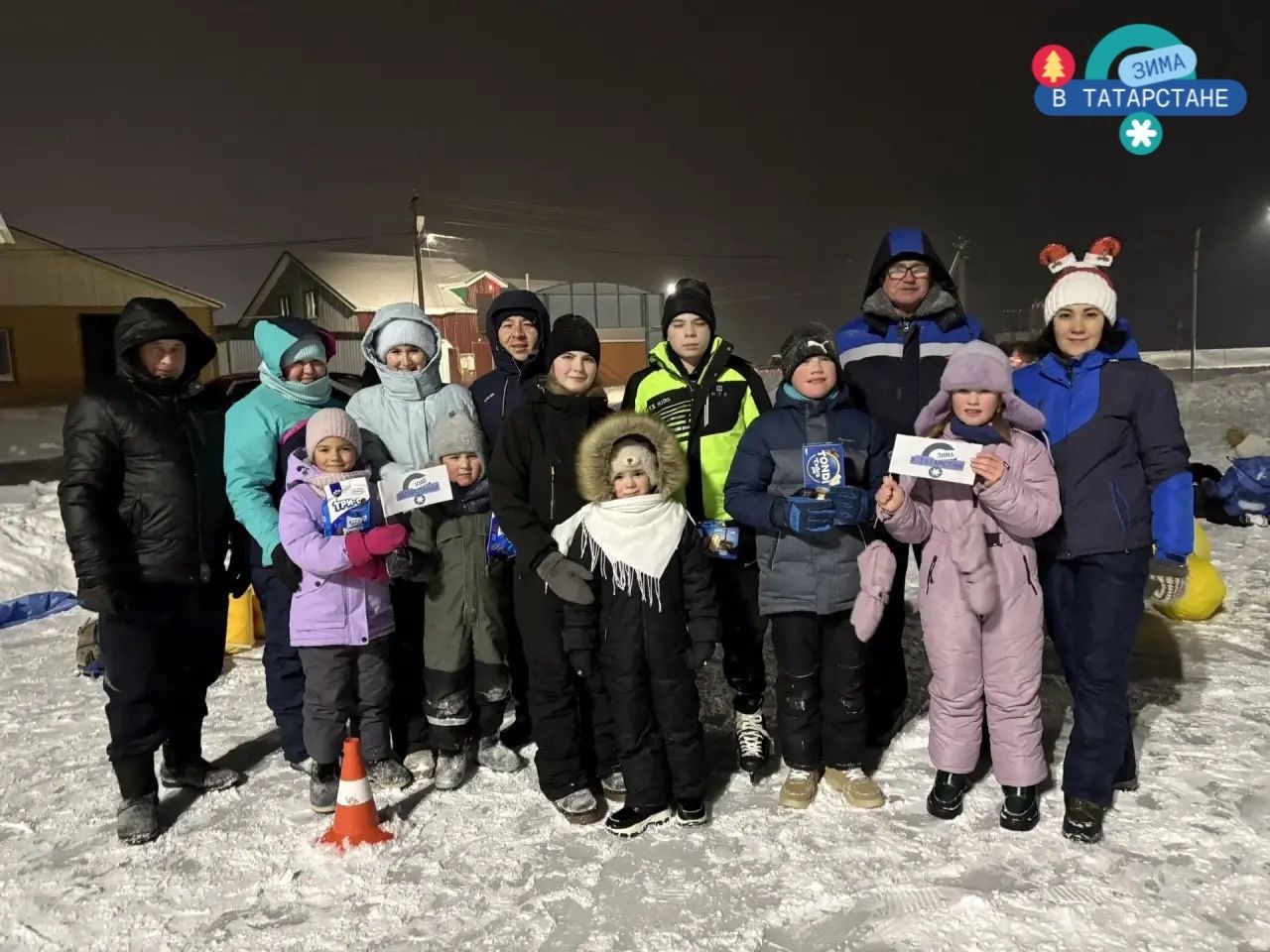 На днях прошло праздничное мероприятие «Кыш бабай юлга чыккан»