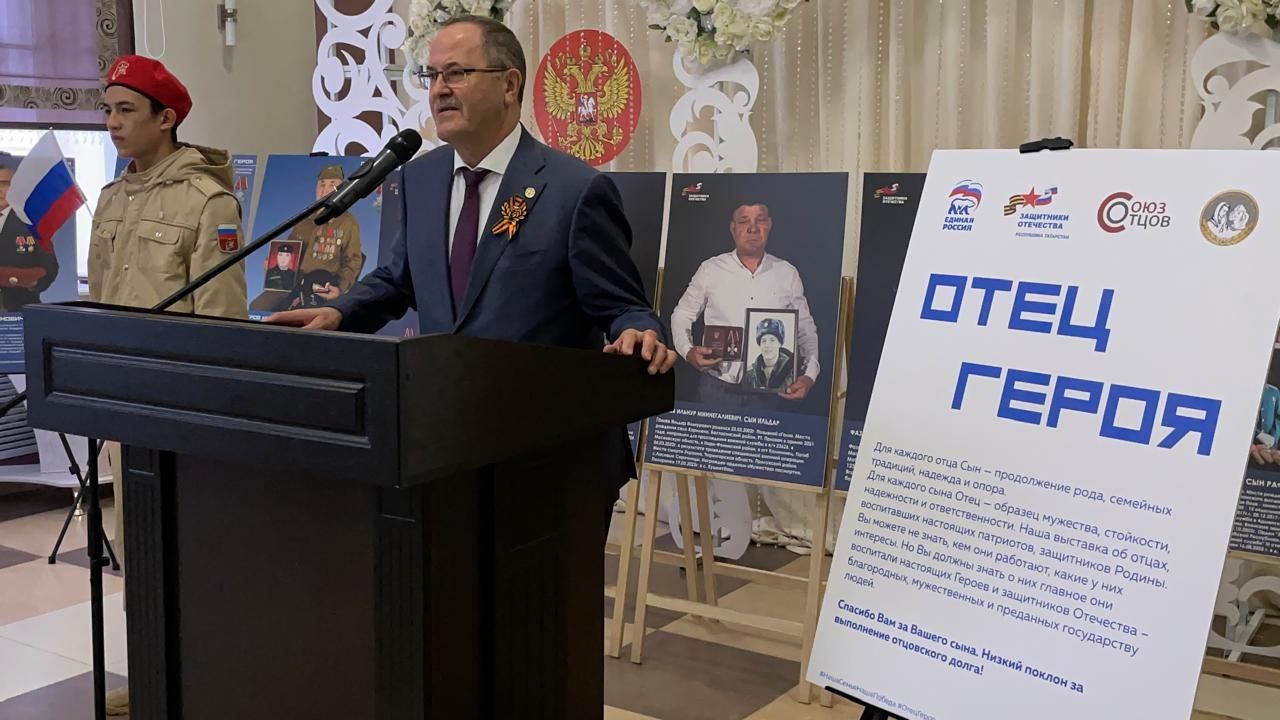 Балтачта «Герой әтисе» күргәзмәсенең рәсми  ачылышы булды