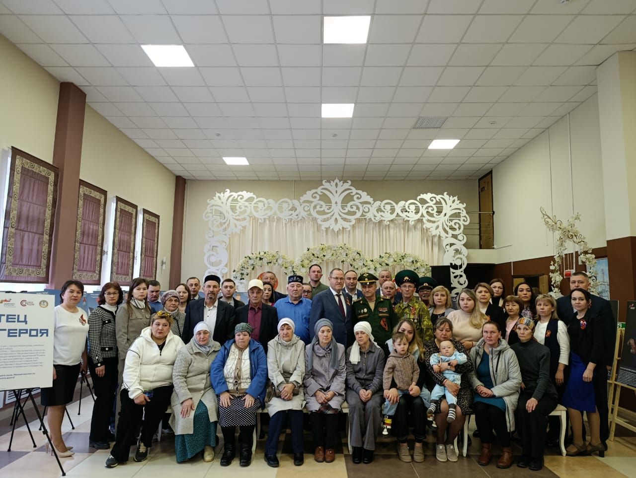 Балтачта «Герой әтисе» күргәзмәсенең рәсми  ачылышы булды