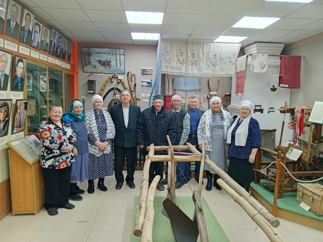 Арбор өлкәннәре музейда кунакта булды