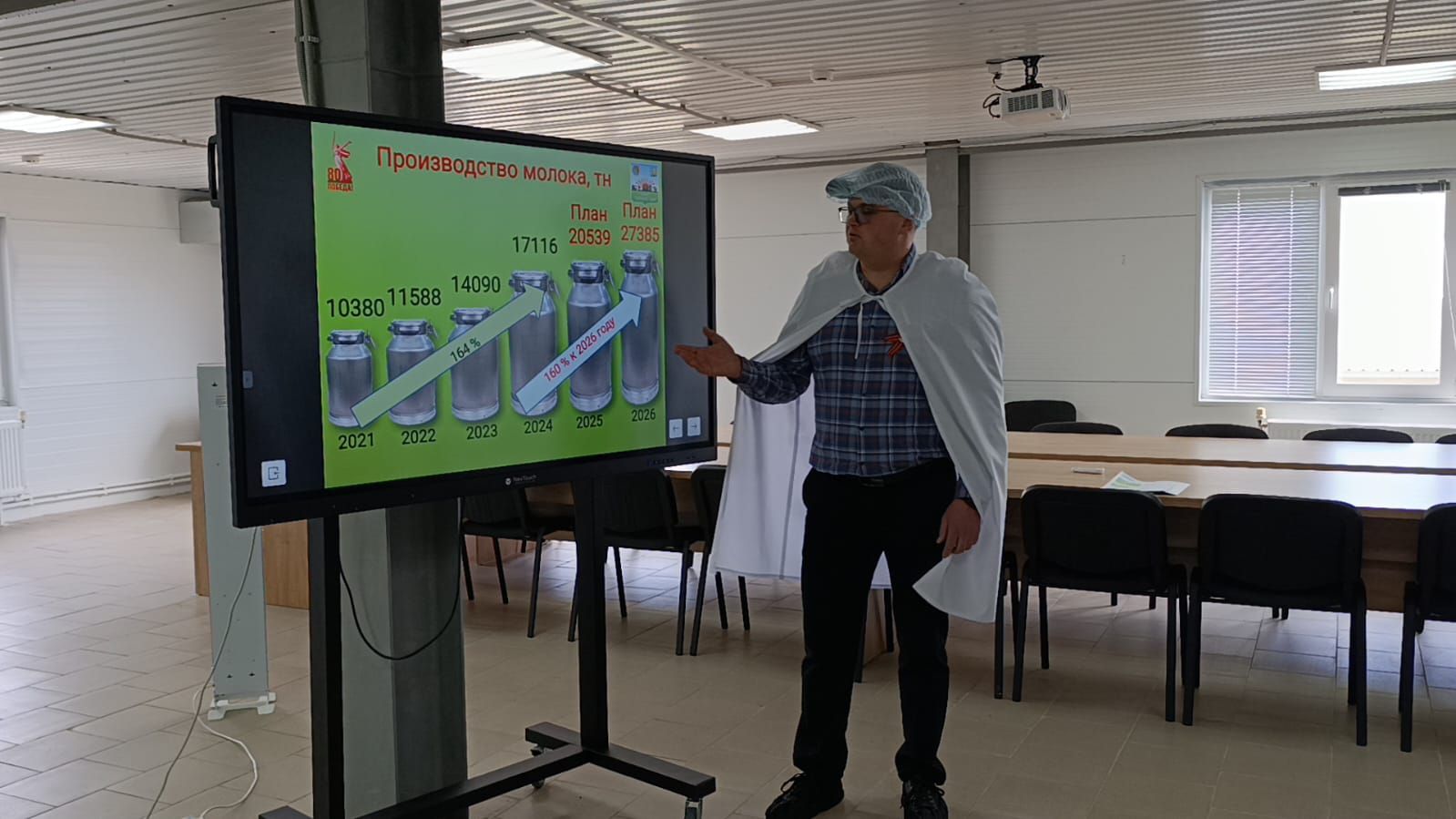 Миңнеханов Балтач районы кырларын карады һәм терлекчелек фермасында булды