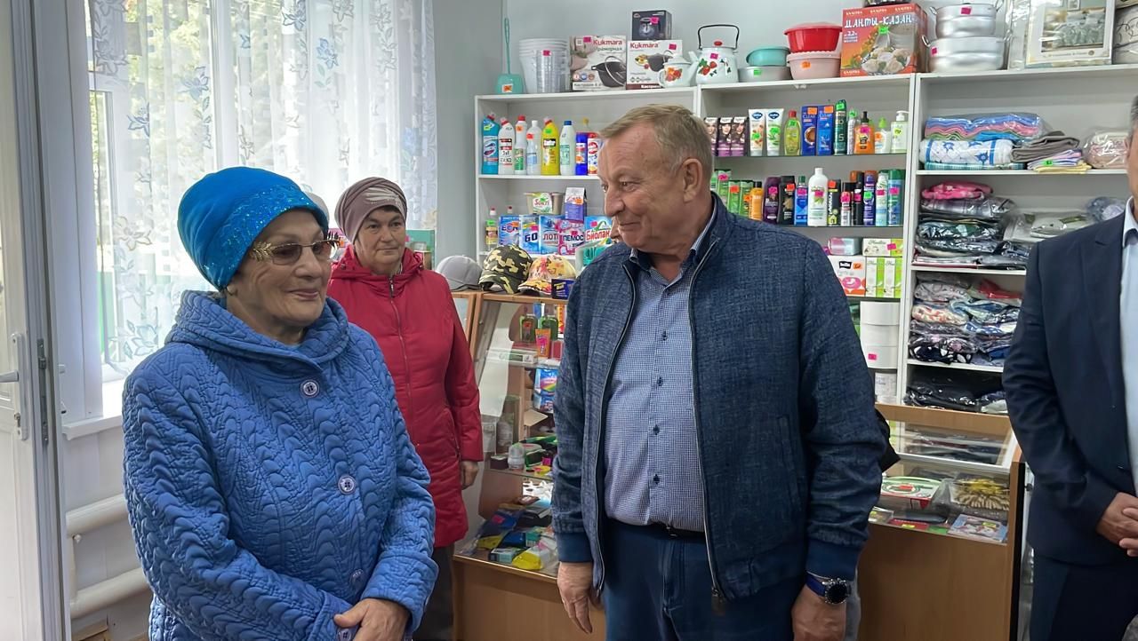Балтачта эшлекле сәфәр белән Татпотребсоюз идарәсе рәисе килде