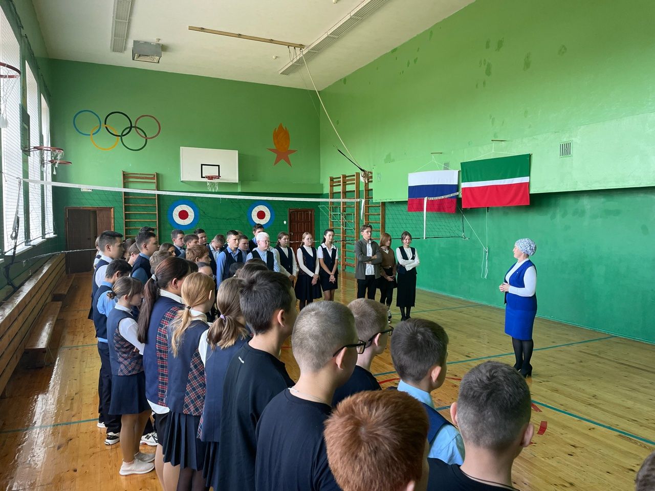 Кече Лызи мәктәбендә мөһим очрашу узган