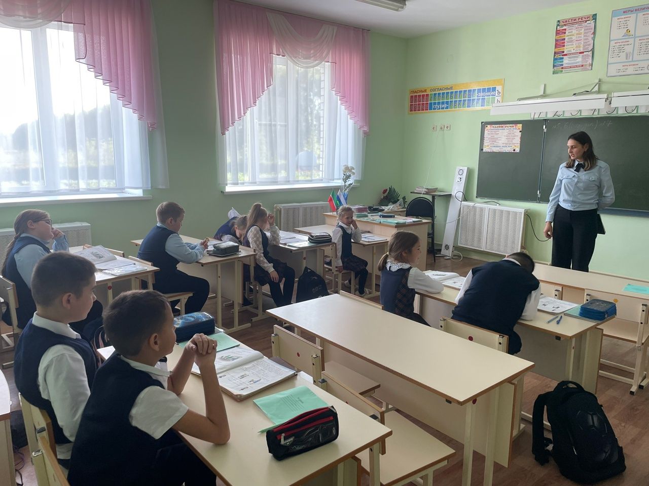 Кече Лызи мәктәбендә мөһим очрашу узган