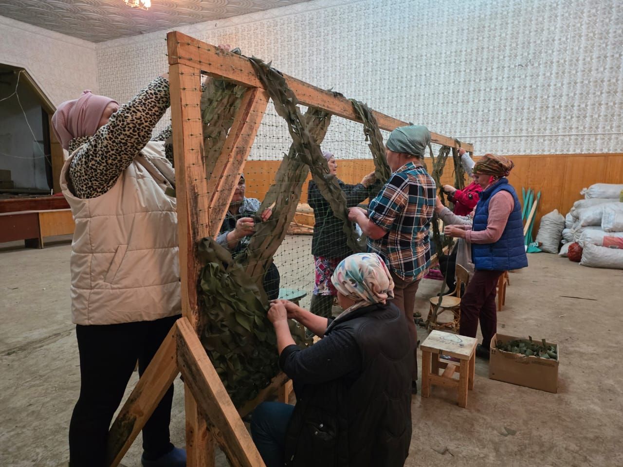 Яңгул авылында тагын ике сетка үргәннәр