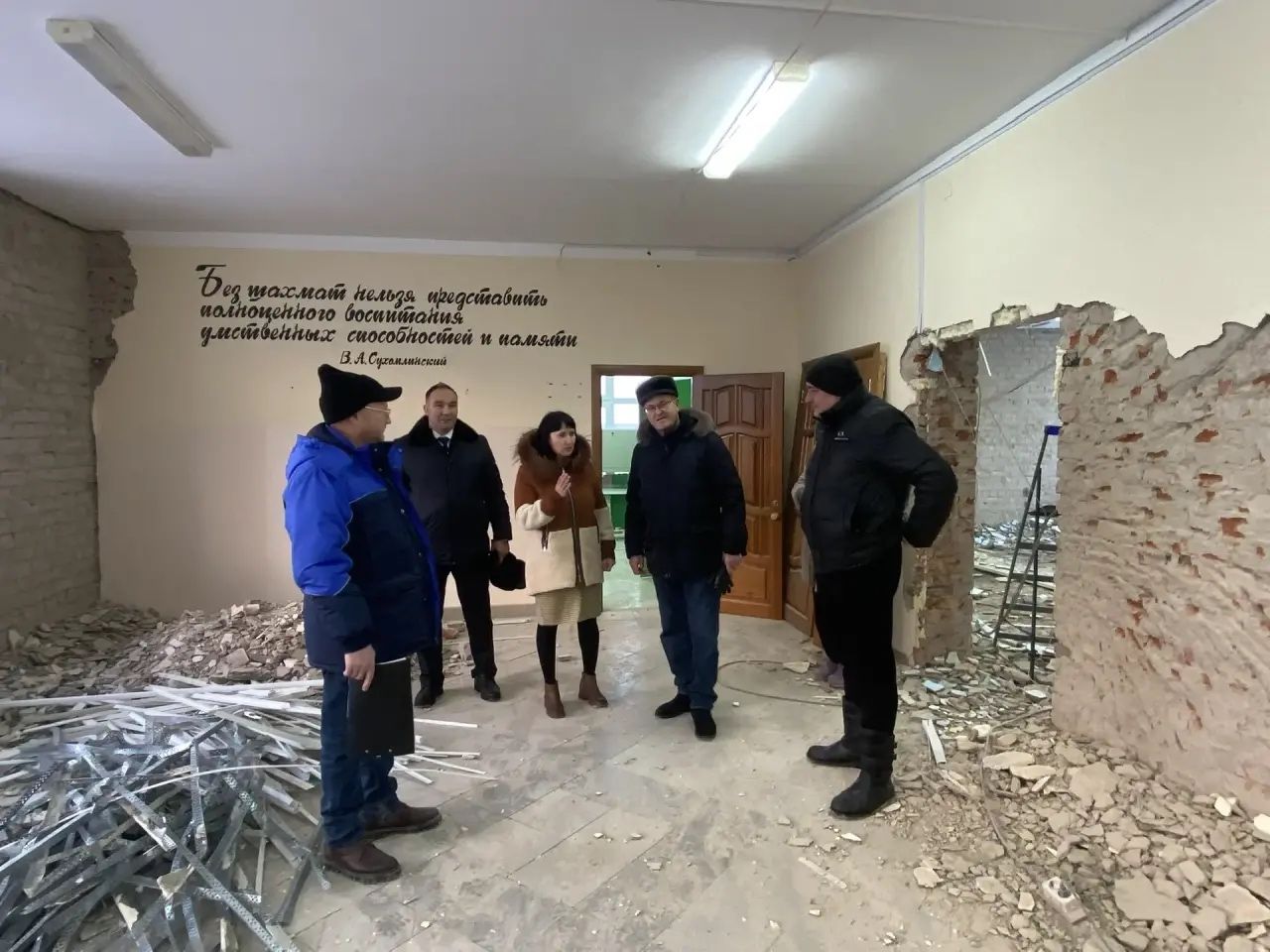 Балтачта социаль объектларны төзекләндерү эшләре дәвам итә