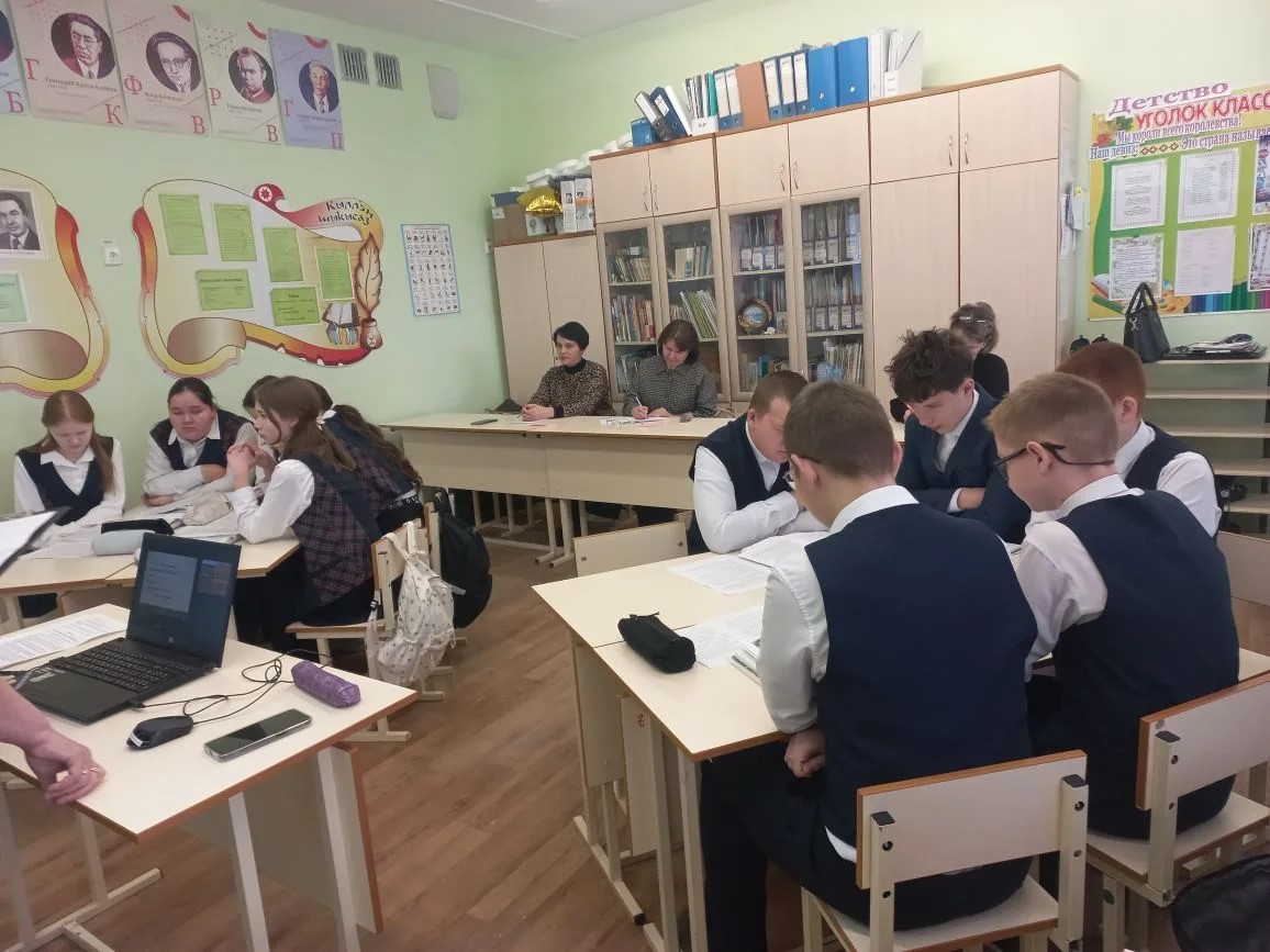 В Мало-Лызинском школе прошел районный семинар учителей родного (удмуртского) языка и литературы
